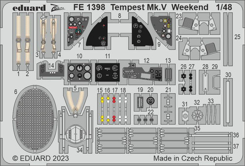(SO) 1/48 Eduard Tempest Mk.V Weekend