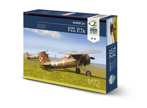 (SO) 1/72 ARMA Hobby PZL P.7a Expert Set
