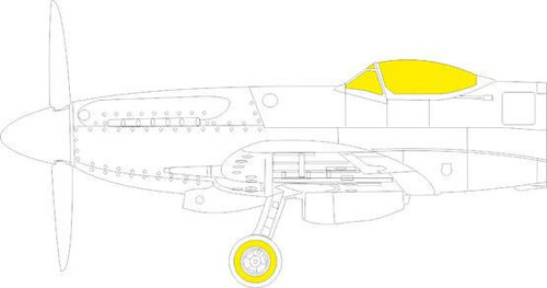 (SO) 1/48 Eduard Mask Spitfire F Mk.XVIII for Airfix