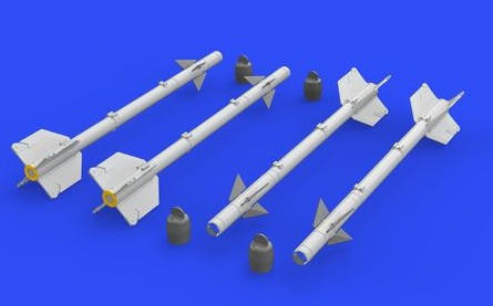(SO) 1/32 Eduard AIM9B Sidewinder (PE & Resin)