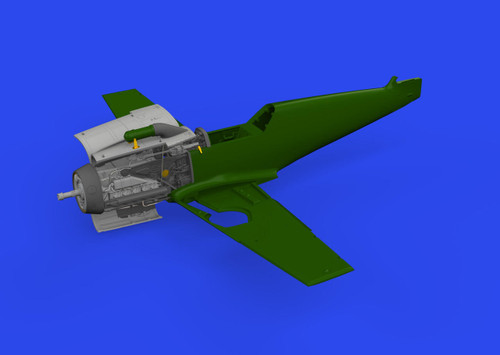 (SO) 1/72 Eduard Bf 109F engine PRINT Brassin