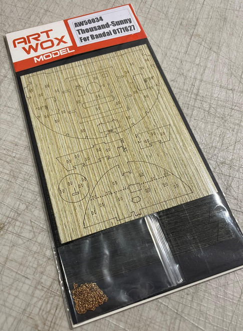 (SO) ArtWox Wood Deck for Bandai Thousand-Sunny