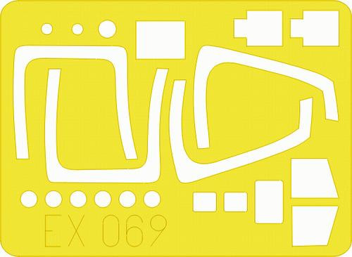 (SO) 1/48 Eduard Mask RA-5C Vigilante for Trumpeter