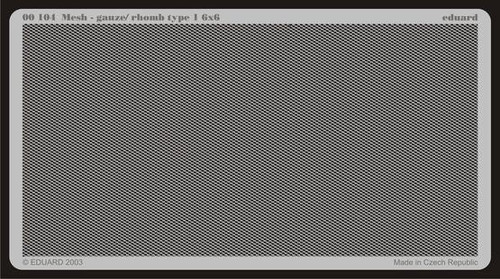 (SO) Eduard Mesh - gauze/ Rhomb type 1 6x6