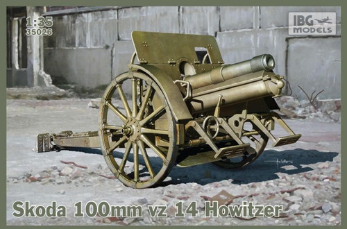 (SO) 1/35 IBG Skoda 100mm vz 14 Howitzer
