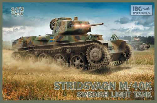 (SO) 1/72 IBG Stridsvagn m/40 K Swedish light tank -
