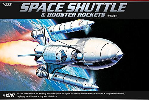 (SO) 1/288 Academy Space Shuttle w/Booster
