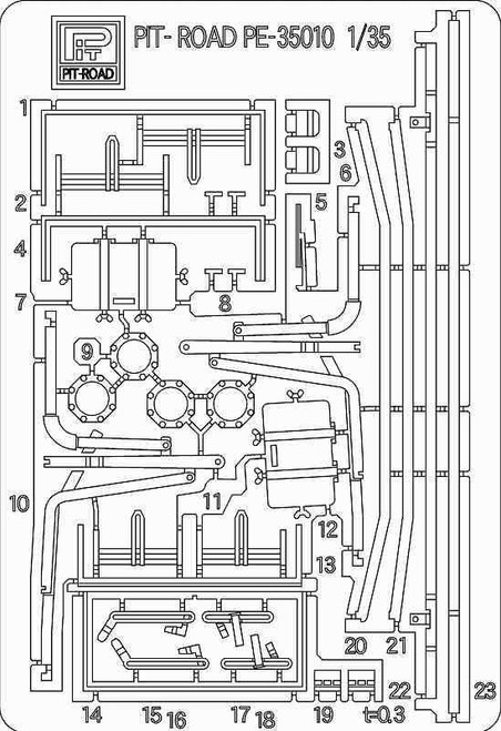 (SO) 1/35 Pitroad PE for IJA Type98 4t PRIME MOVER SHI-KE