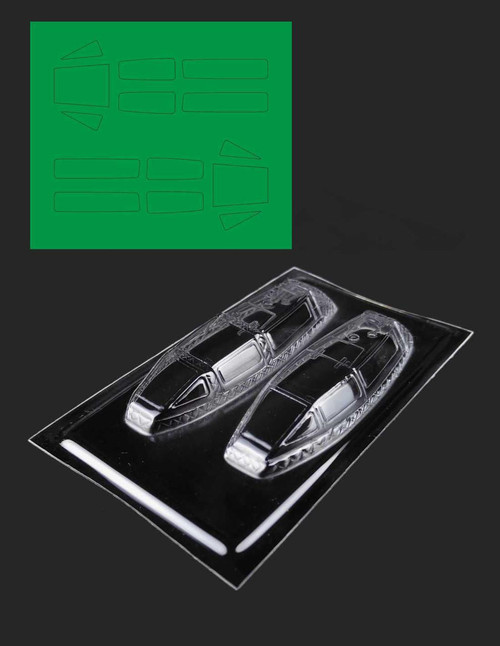 (SO) Green Strawberry BTL A-4 Y-Wing Clear Canopy