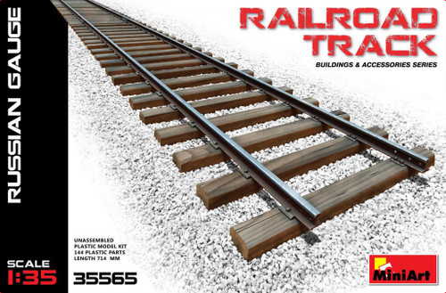 (SO) 1/35 Miniart Railroad Track Russian Gauge