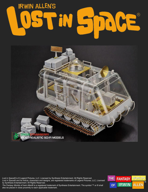 (SO) 1/35 Green Strawberry Lost in Space Chariot Upgrade Set Fruitpack