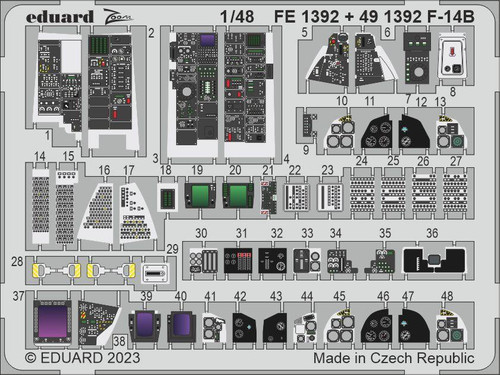 (SO) 1/48 Eduard F-14B FE1392