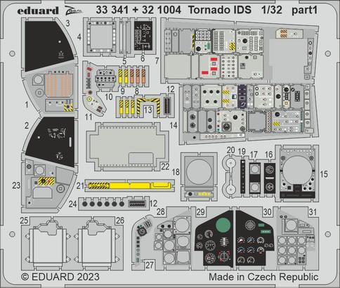 (SO) 1/32 Eduard Tornado IDS for Italeri
