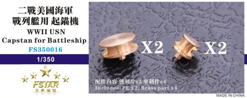 (SO) 1/350 Five Star Models USN Capstan for Battleship