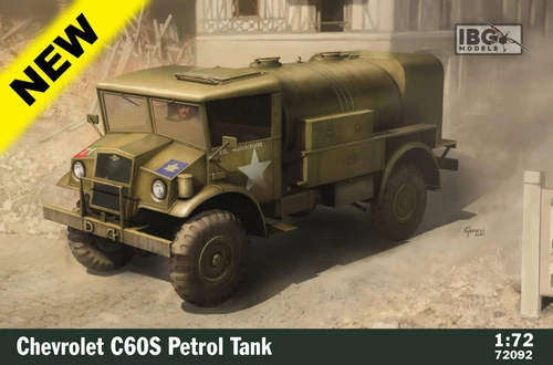 (SO) 1/72 IBG Chevrolet C60S Petrol Tank