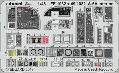 (SO) 1/48 Eduard A-6A interior for Hobby Boss