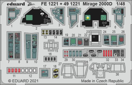 (SO) 1/48 Eduard Mirage 2000D for Kinetic