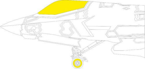 (SO) 1/48 Eduard Mask F-35A TFace for Tamiya