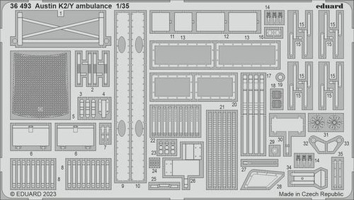 (SO) 1/35 Eduard Austin K2/Y ambulance for Airfix