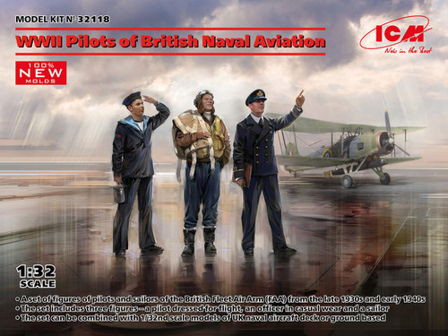 (SO) 1/32 ICM WWII Pilots of British Naval Aviation