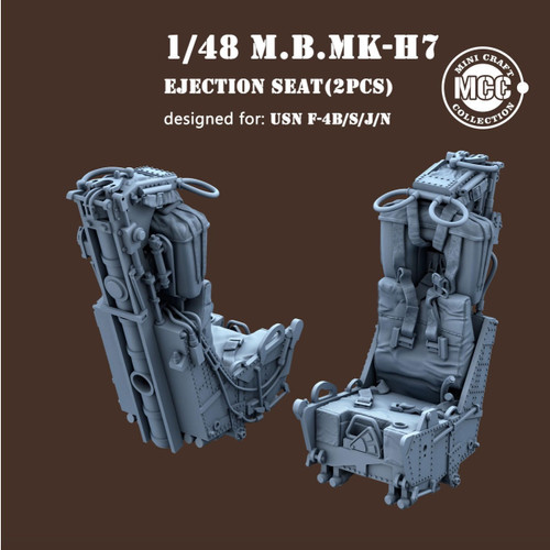 (SO) 1/48 Mini Craft Collection M.B MK.H7 Ejection Seats-navy type