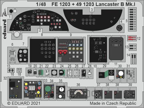 (SO) 1/48 Eduard Lancaster B Mk.I for HKM
