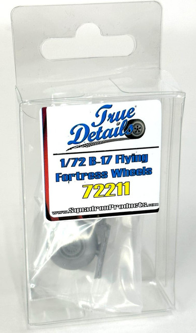(SO) 1/72 True Details B-17 Flying Fortress Resin Wheels Set