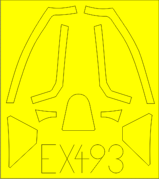 (SO) 1/48 Eduard Mask Spitfire Mk.XVI Bubbletop Weekend for Eduard