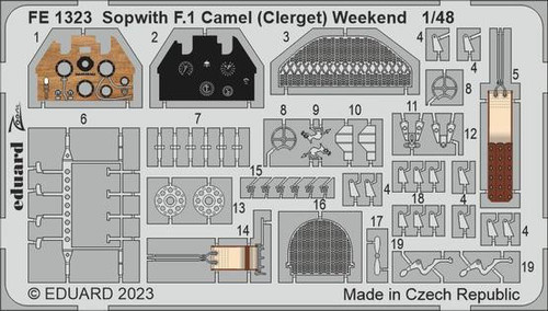 (SO) 1/48 Eduard Sopwith F.1 Camel (Clerget) Weekend for Eduard