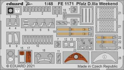 (SO) 1/48 Eduard Pfalz D.IIIa Weekend for Eduard