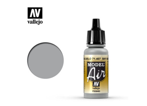 (SO) Vallejo Model Air 17ml-Sky Grey