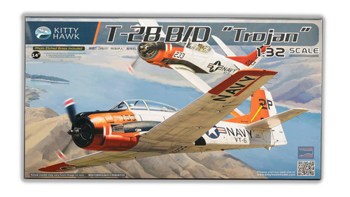 (SO) 1/32 Kitty Hawk T-28B/D Trojan Plastic Model Kit