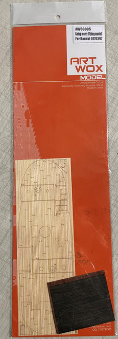 (SO) 1/450 ArtWox Wood Deck for Bandai Going Merry Flying Boat