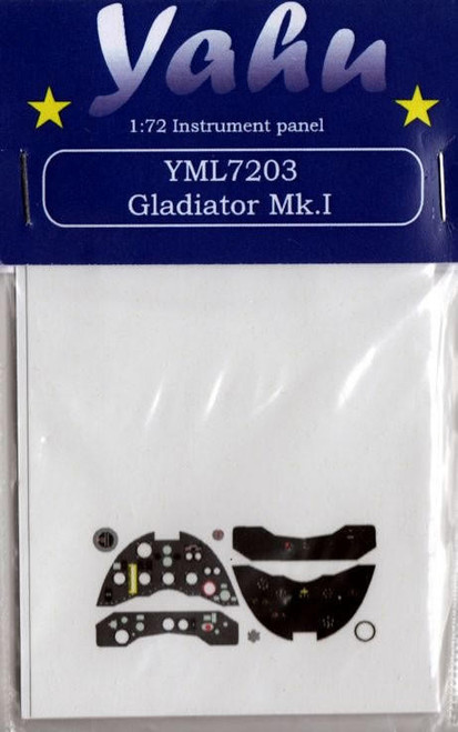(SO) 1/72 Yahu Models Gladiator Mk.I Instrument Panel
