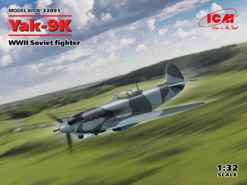 (SO) 1/32 ICM Yak-9K WWII Soviet Fighter