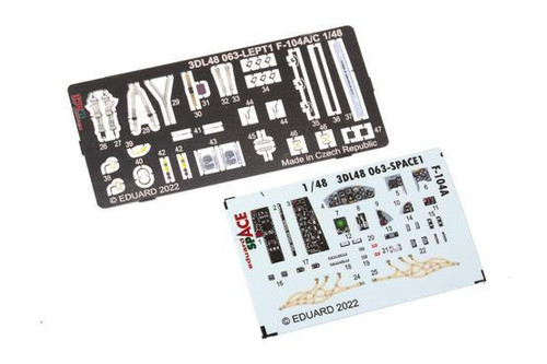 (SO) 1/48 Eduard F-104A Space for Kinetic