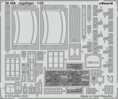 (SO) 1/35 Eduard Jagdtiger for Hobby Boss