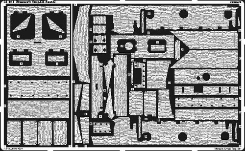 (SO) 1/35 Eduard Zimmerit Stug III Ausf G for TAM