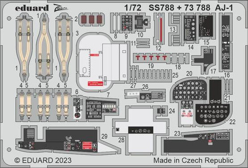 (SO) 1/72 Eduard AJ-1 - Roden