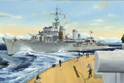 (SO) 1/700 Trumpeter German Zerstorer Z-25 Destroyer 1944