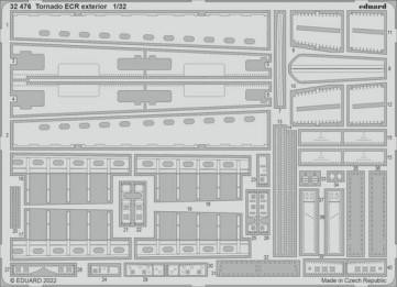 (SO) 1/32 Eduard Tornado ECR Exterior for ITL