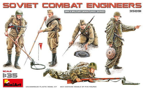 (SO) 1/35 Miniart Soviet Combat Engineers