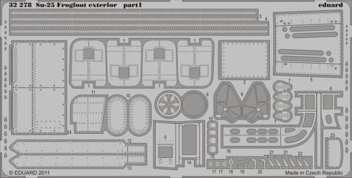 (SO) 1/32 Eduard Su-25 Frogfoot exterior for Trumpeter
