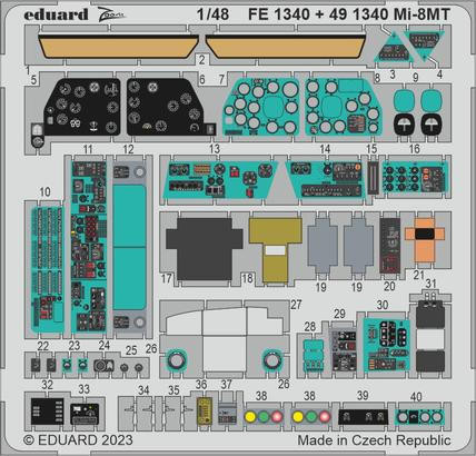 (SO) 1/48 Eduard Mi-8MT for Zvezda