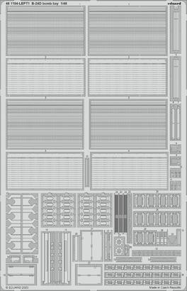 (SO) 1/48 Eduard B-24D bomb bay for Revell