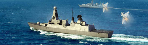 (SO) 1/350 Trumpeter HMS Type 45 Destroyer