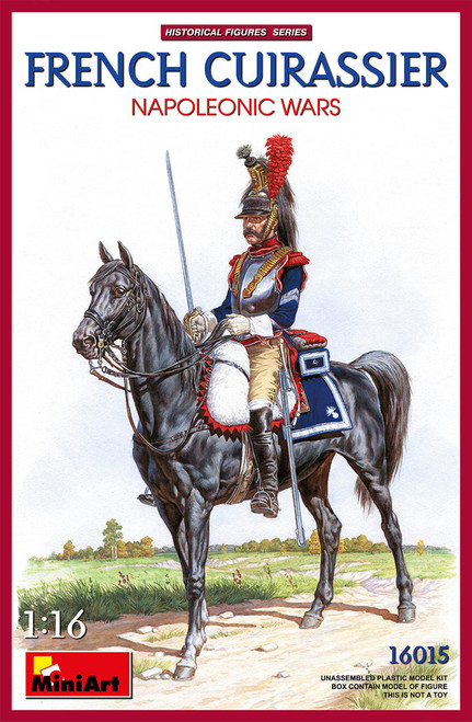 (SO) 1/16 Miniart French Cuirassier. Napoleonic Wars.