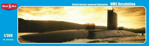 (SO) 1/350 Mikro Mir British Resolution-class submarine