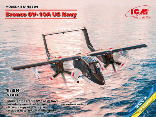 (SO) 1/48 ICM Bronco OV-10A Bronco US Navy