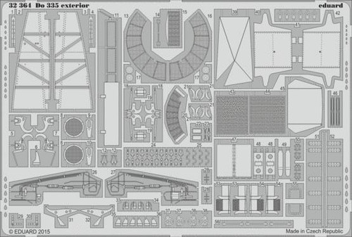 (SO) 1/32 Eduard Do 335 exterior for HKM